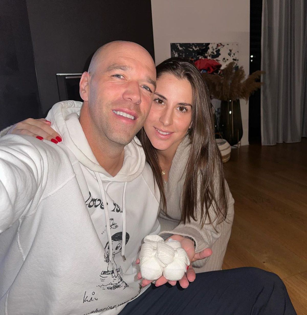 Campioana olimpică en titre a anunțat că este însărcinată » Imaginea prin care a făcut anunțul