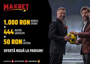 Cel mai mare bonus la pariuri sportive! Profită AZI și intră pe teren!