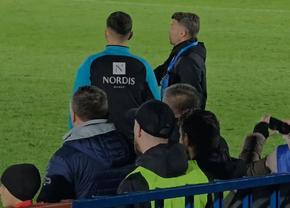Momente tensionate în prima repriză din FC Bihor - Dinamo » Două penalty-uri cerute și o încăierare generală