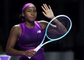 Coco Gauff, victorie în două seturi în fața Jessicăi Pegula la WTA Finals