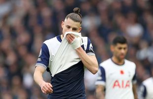 Presa din Anglia a dat de pământ cu Radu Drăgușin: „Din nou!” » Ce note a primit după Tottenham - Ipswich