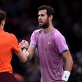 Karen Khachanov, la fileu cu Ugo Humbert/Foto: Getty Images