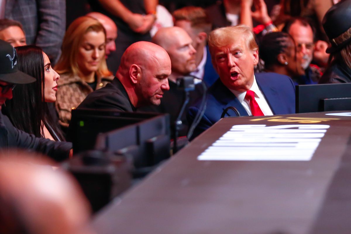 Donald Trump, prezent alături de UFC