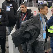 Costel Gâlcă, la Universitatea Craiova - FCSB// foto: Cristi Preda (GSP)