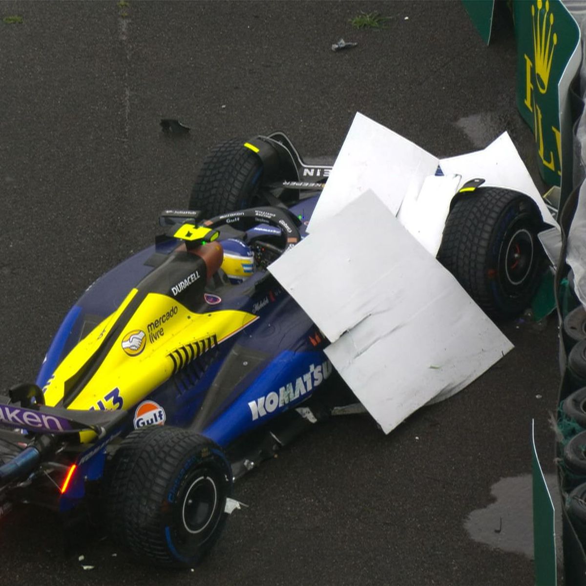 Rezultate-șoc și CINCI accidente în calificările din Brazilia: Verstappen, Hamilton și Sainz nu au prins TOP 10!