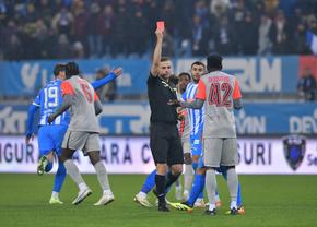 Universitatea Craiova - FCSB 1-1 » Campioană naivă: cu om în plus mai bine de o repriză, oaspeții s-au păcălit, crezându-se învingători prea devreme. 3 fotbaliști eliminați în Bănie