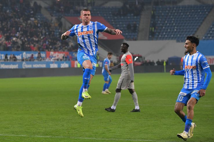 Alex Cicâldău, în Universitatea Craiova - FCSB// foto: Cristi Preda (GSP)