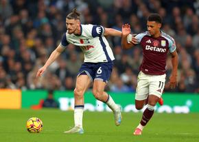 Radu Drăgușin a impresionat presa din Anglia în Tottenham - Aston Villa 4-1: „A fost o stâncă”