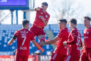 Poli Iași - Oțelul Galați, în primul meci al zilei din Superliga. Roșu DIRECT în minutul 26