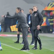 Costel Gâlcă, la Universitatea Craiova - FCSB/ foto Cristi Preda (GSP)