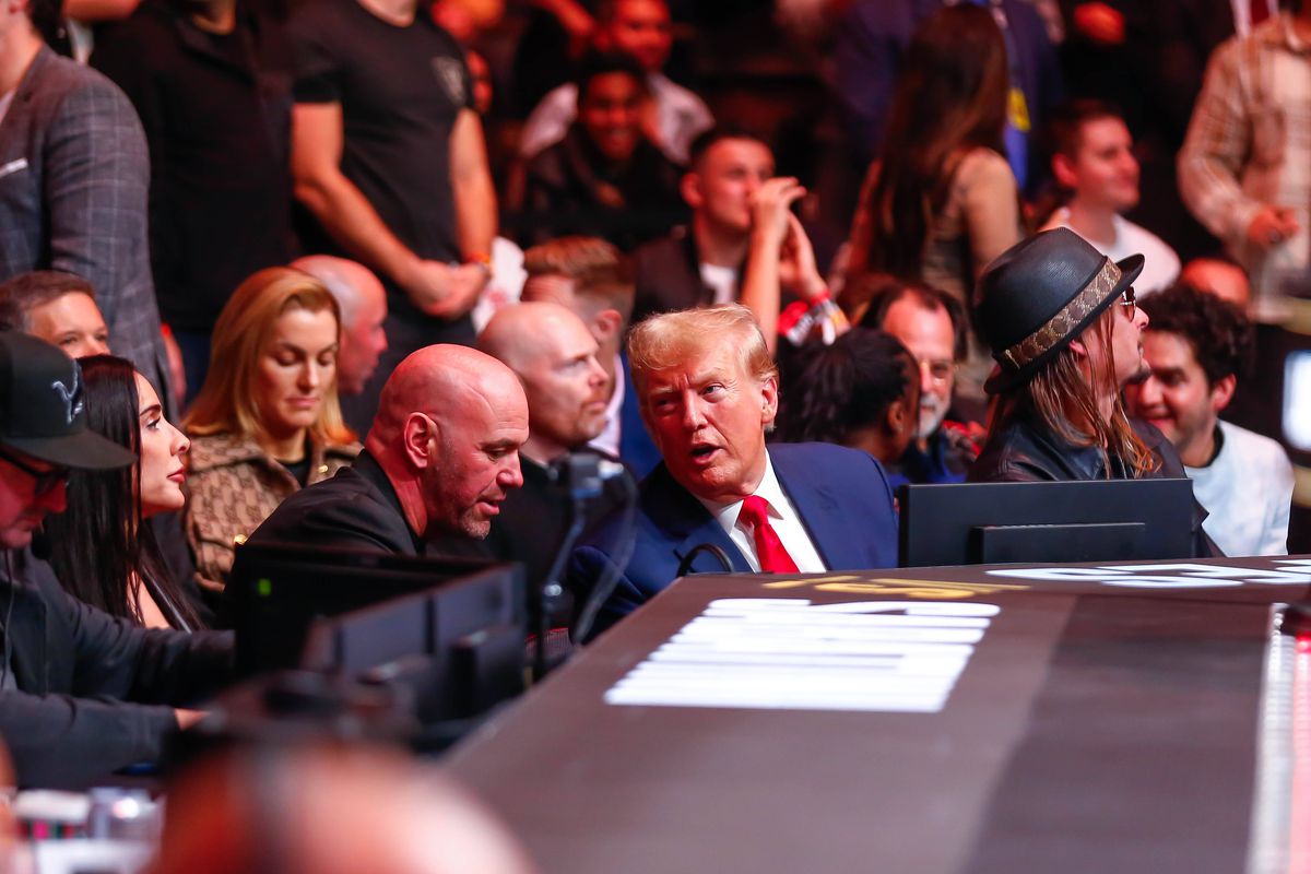 Donald Trump, prezent alături de UFC