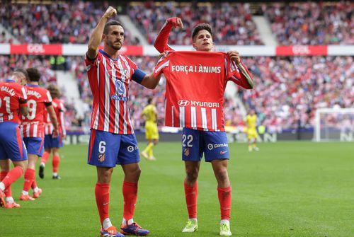 Giuliano Simeone, la primul gol pentru Atletico Madrid. Foto: Imago Images