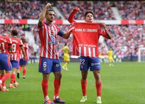 Fiul lui Simeone a marcat primul gol pentru Atletico, apoi a făcut un gest de suflet