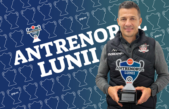 Constantin Gâlcă, „Antrenorul lunii octombrie 2025” » Interviu EXCLUSIV pentru GSP: „Evident că mă gândesc la titlu! E un moment unic”