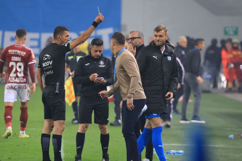 Marcel Bîrsan în Universitatea Craiova - Rapid 2-2 / Foto: Ionuț Iordache GSP