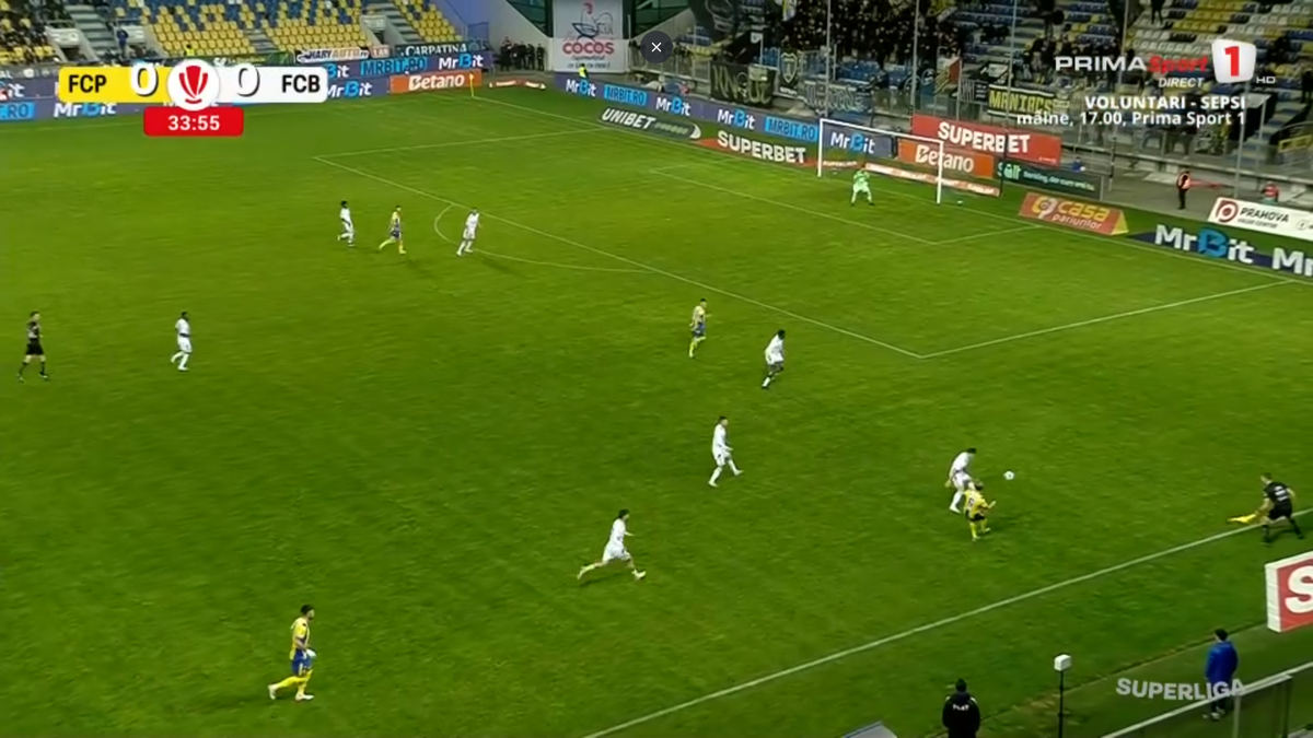 Gestul lui Ricardinho în Petrolul - Botoșani