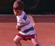 Tânărul Roger Federer / Sursă foto: Instagram@rogerfederer