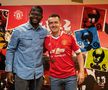 Suporterul român care a jucat fotbal pe Old Trafford, cu Saha și Wes Brown antrenori: „Lads...”