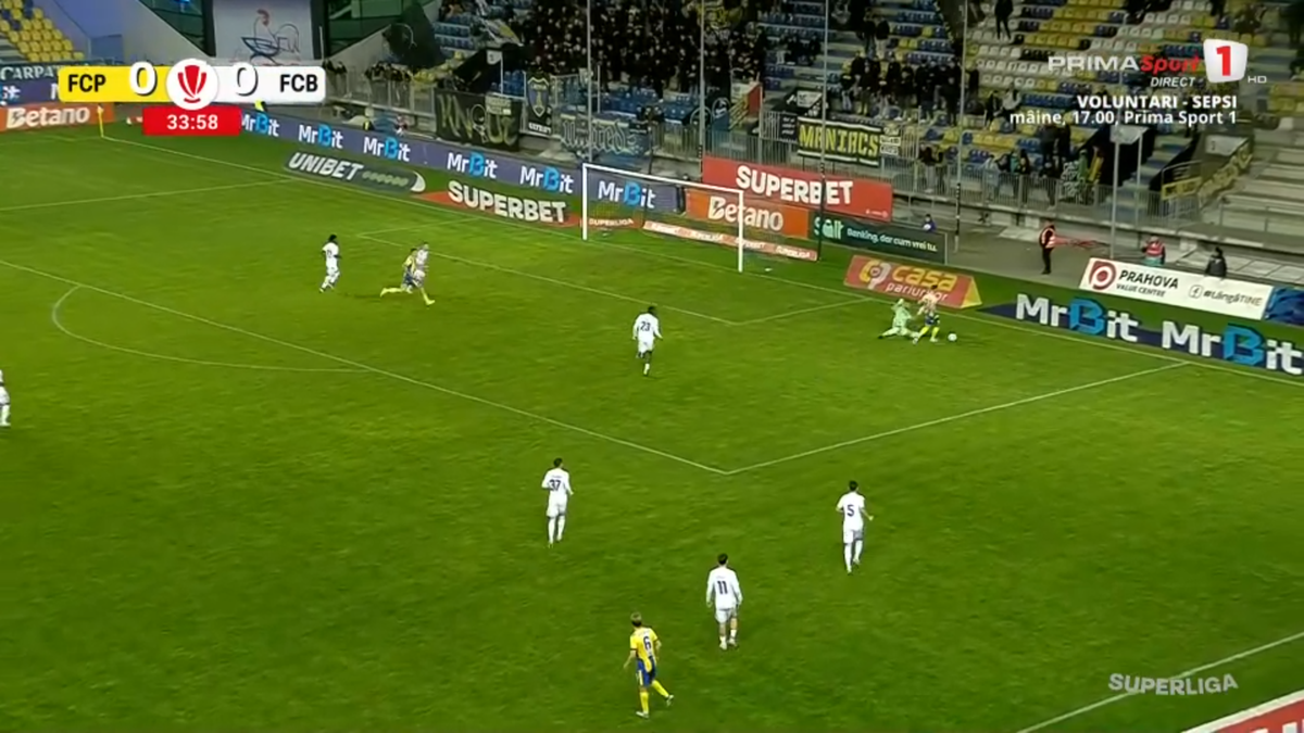 Gestul lui Ricardinho în Petrolul - Botoșani