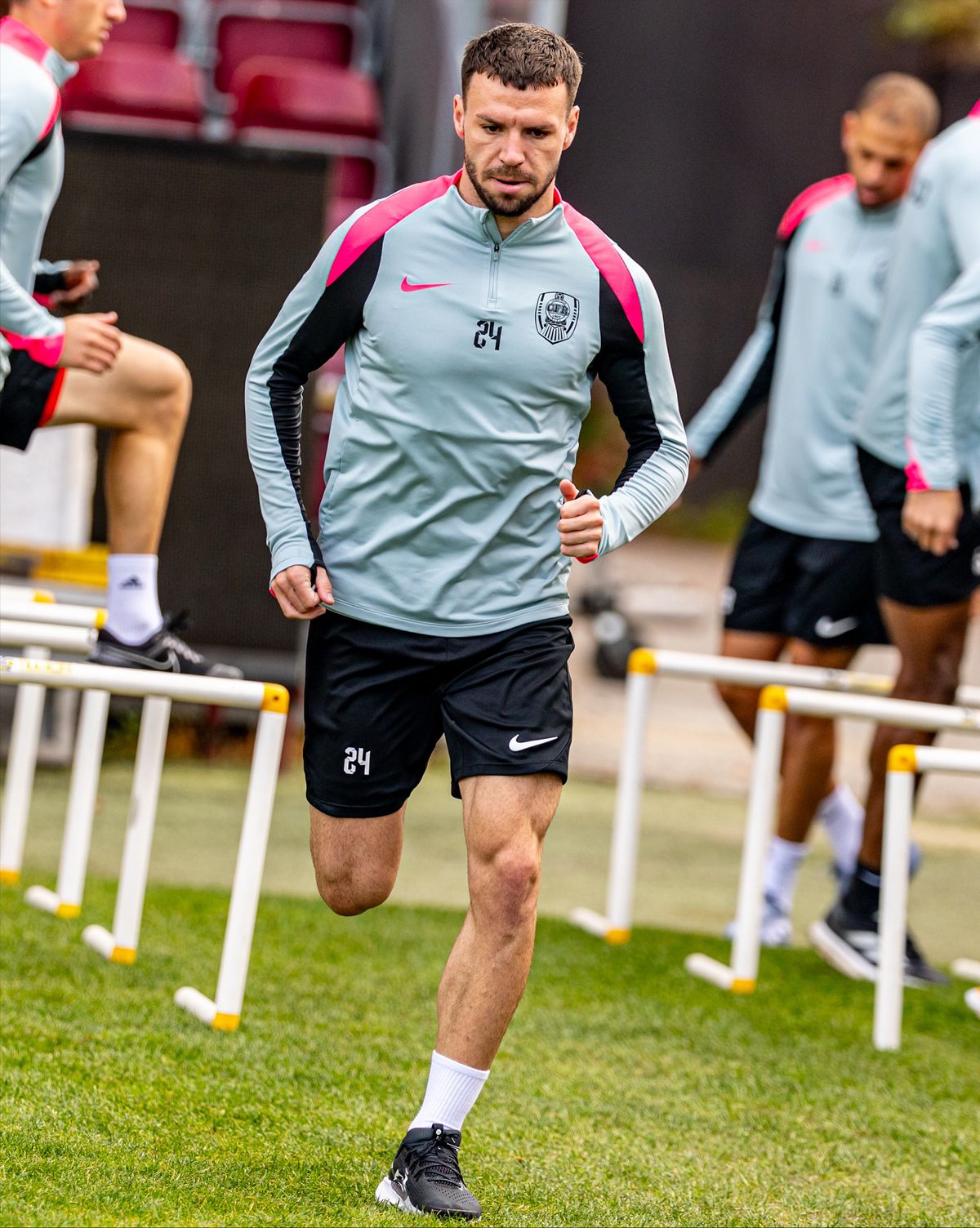 Daniel Pancu, primul antrenament oficial la CFR Cluj