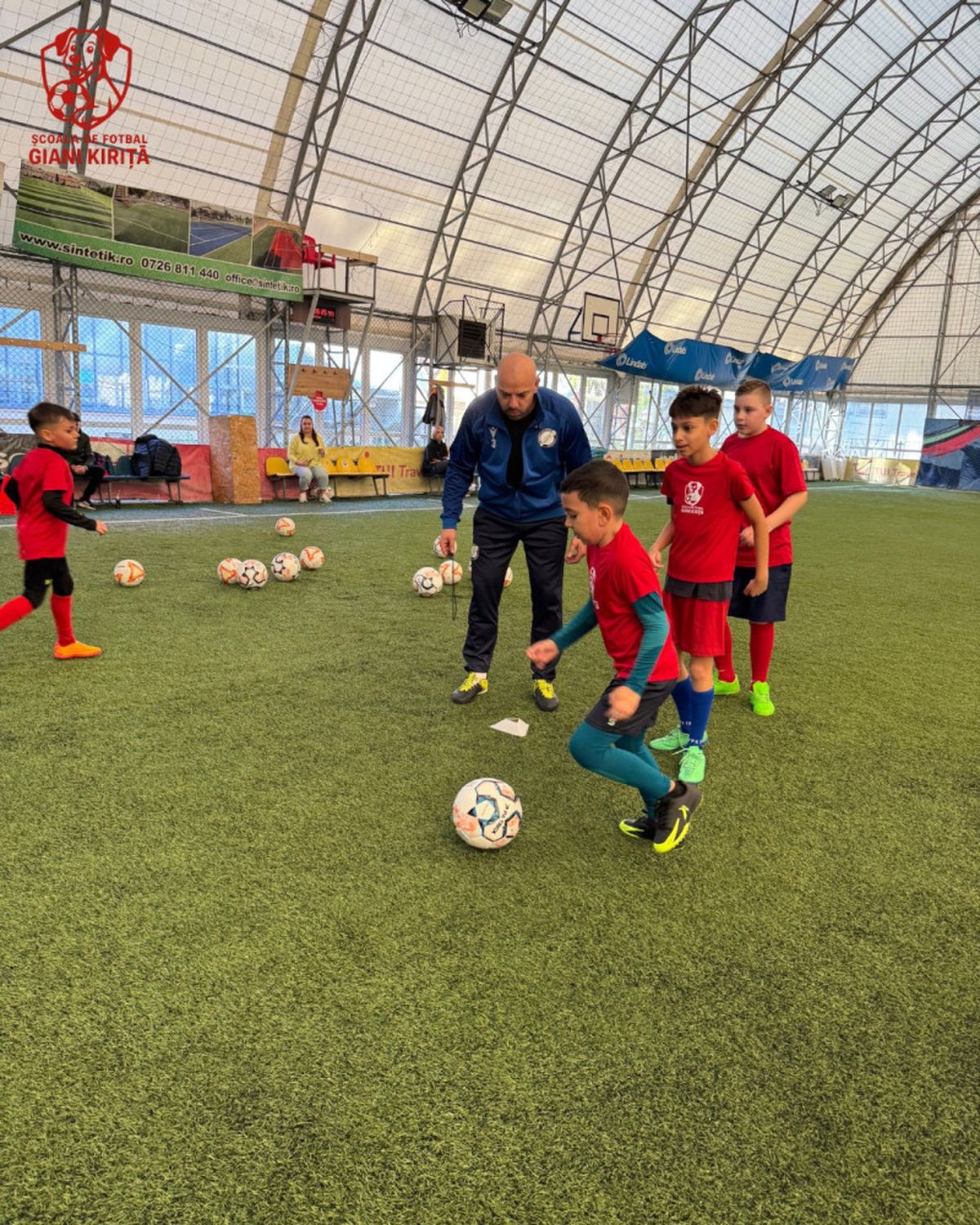 Giani Kiriță și-a deschis școală de fotbal » Mesajul fostului jucător de la Dinamo