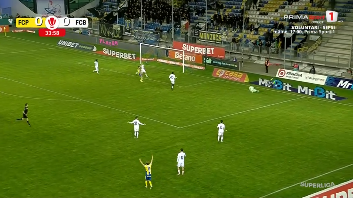 Gestul lui Ricardinho în Petrolul - Botoșani