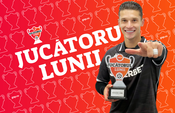 Alex Dobre, „Jucătorul lunii octombrie 2025” » Interviu EXCLUSIV pentru GSP: „Mă ajută nutriția, mentalul și un cerc restrâns de oameni”