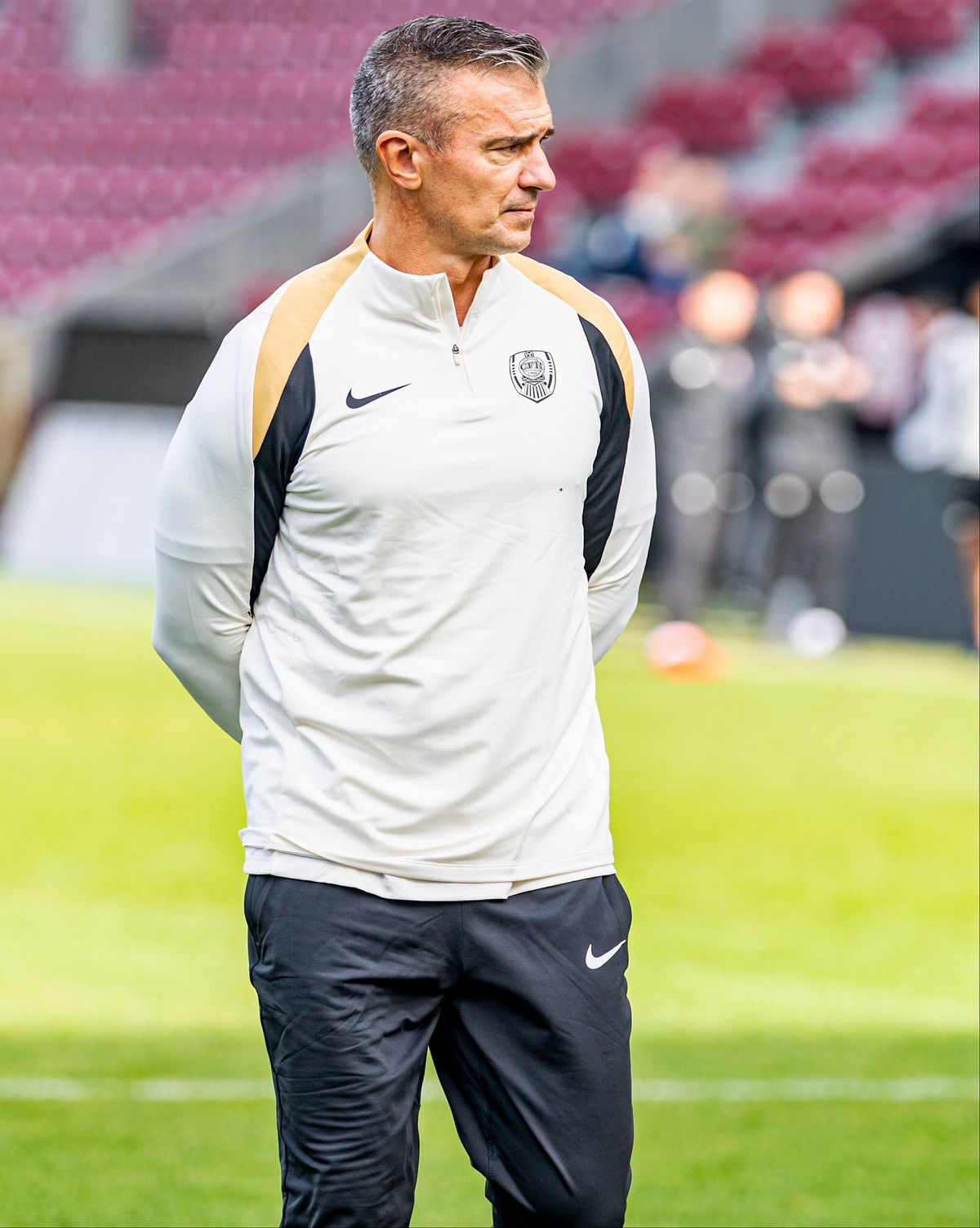 Daniel Pancu, primul antrenament oficial la CFR Cluj