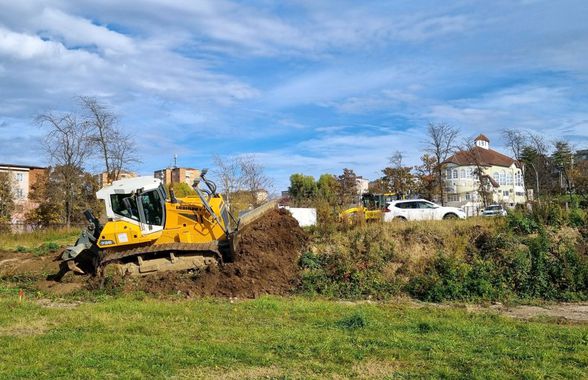 Au intrat buldozerele! Își construiesc noua bază sportivă ultramodernă pentru Superliga