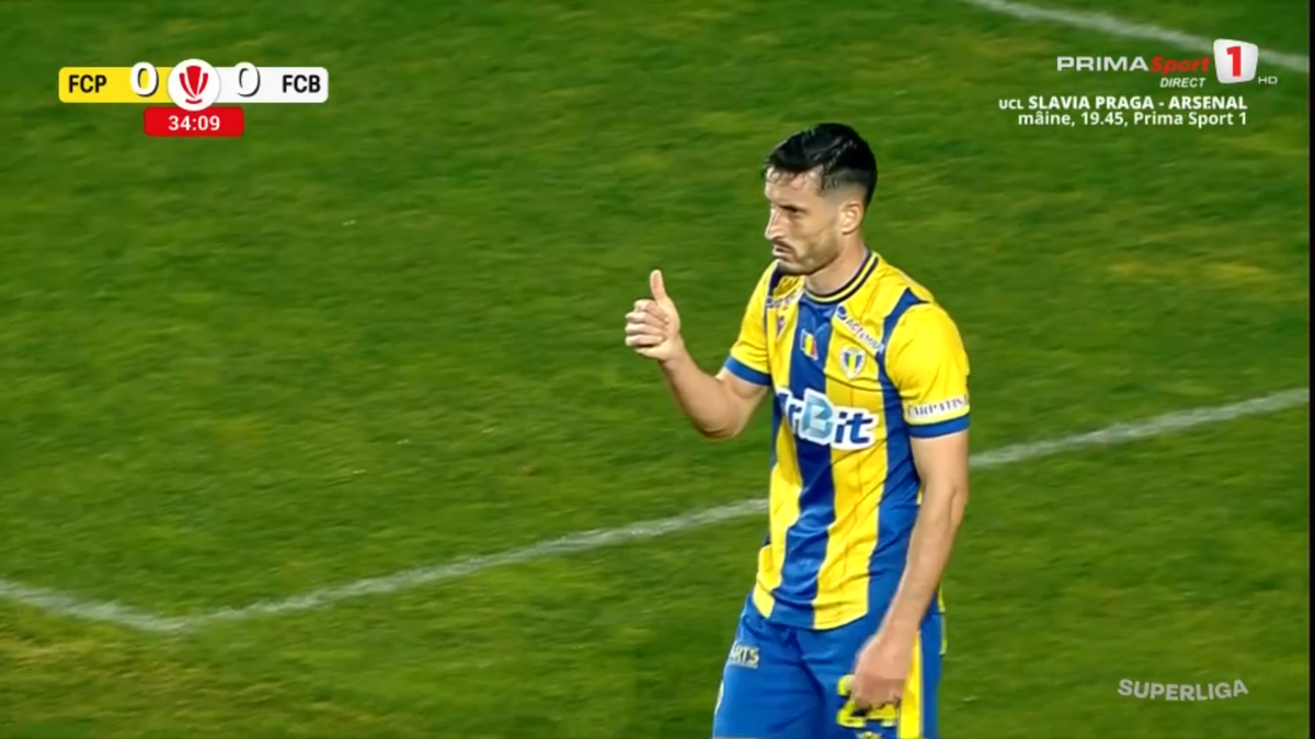 Gestul lui Ricardinho în Petrolul - Botoșani