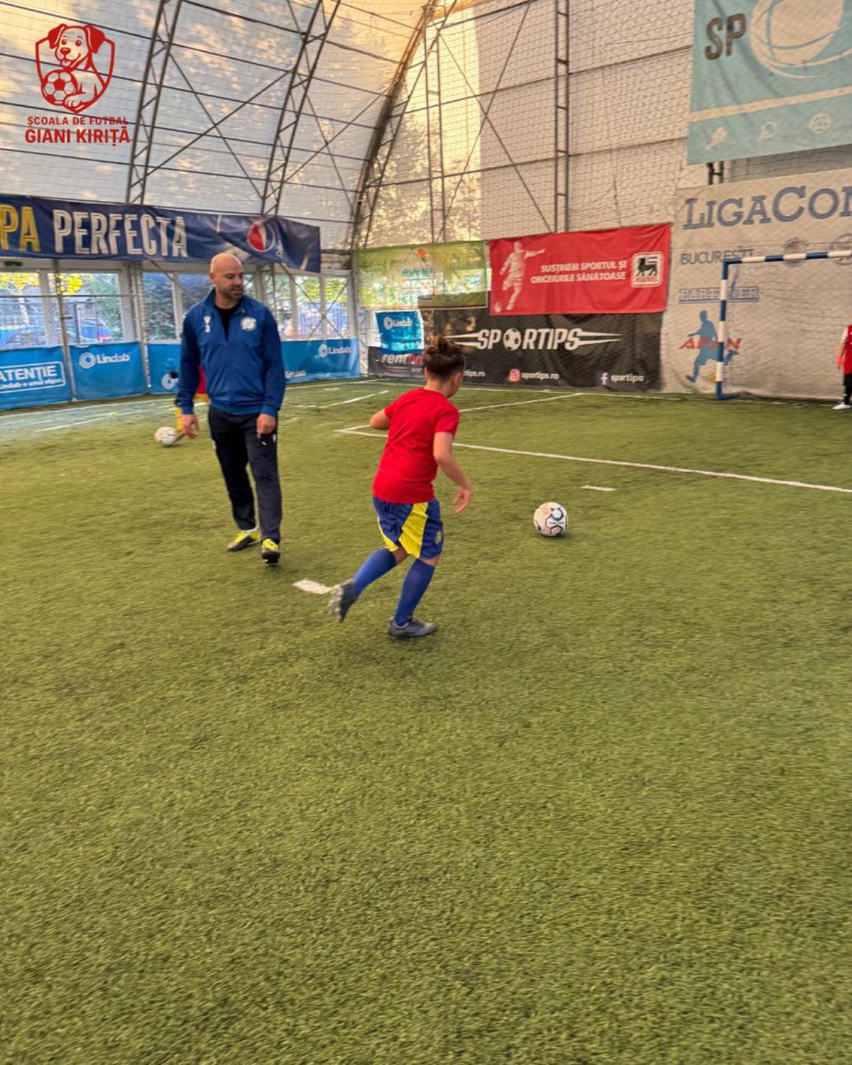 Giani Kiriță și-a deschis școală de fotbal » Mesajul fostului jucător de la Dinamo