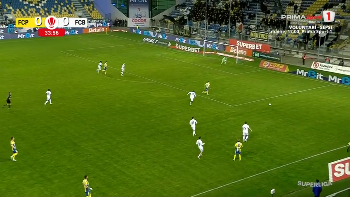 Gestul lui Ricardinho în Petrolul - Botoșani