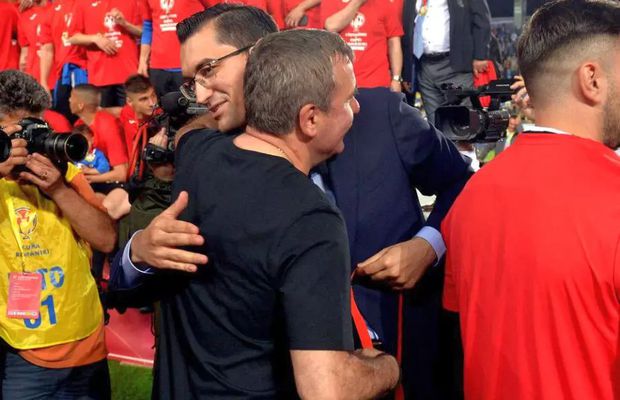 Răzvan Burleanu, scrisoare deschisă către Gheorghe Hagi: „Regretăm că nu v-am invitat, dar ne-ați zis că n-aveți timp de festivități”