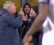 FOTO Două momente tensionate în Gaz Metan - Voluntari! Medieșenii au cerut penalty + Bergodi s-a certat cu omologii de banca adversă