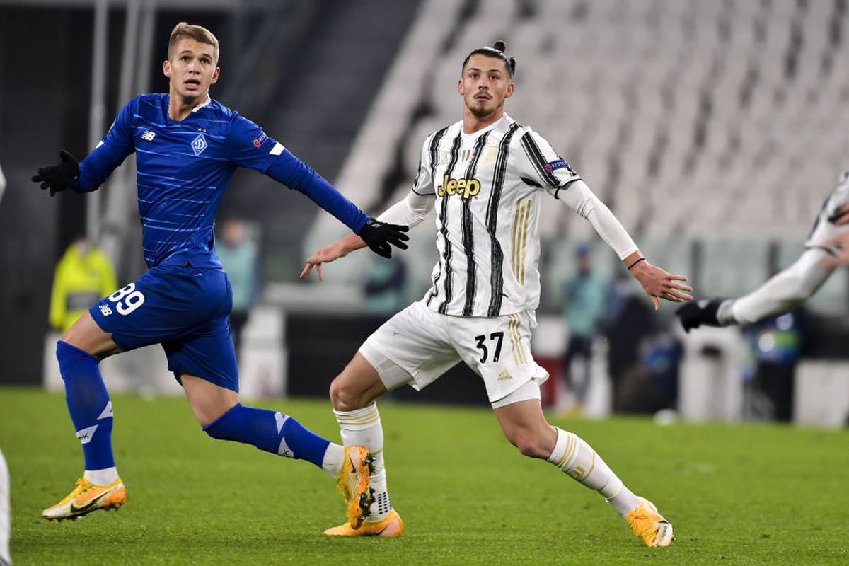 Radu Drăgușin debut Juventus // Juventus - Dinamo Kiev 3-0