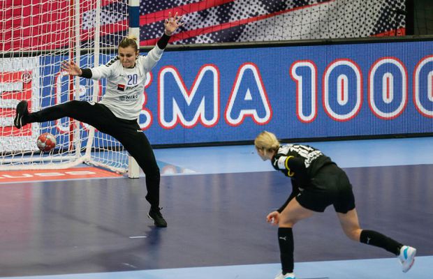 România - Germania 19-22. VIDEO + FOTO Doar cu Dumanska nu se vede grupa principală! „Tricolorele”, eșec în primul meci de la Europeanul de handbal