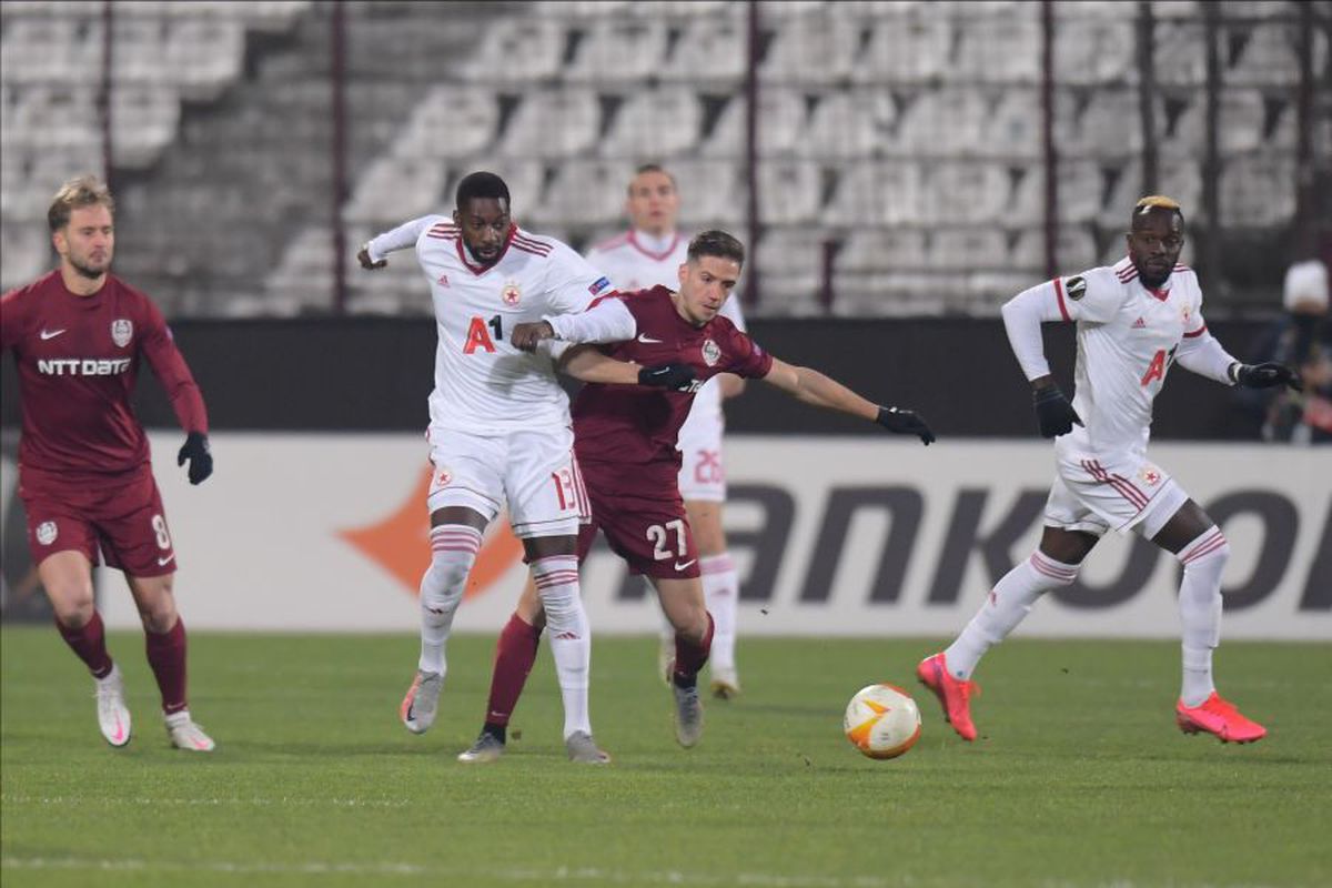 CFR Cluj - ȚSKA Sofia, grupele Europa League / FOTO: Raed Krishan
