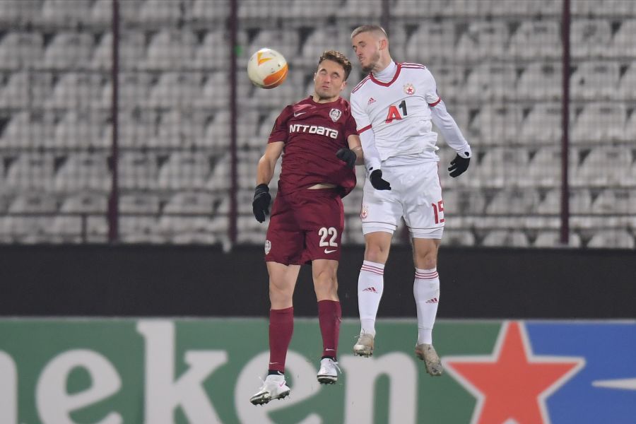 CFR Cluj - ȚSKA Sofia, Europa League groups. / PHOTO: Raed Krishan