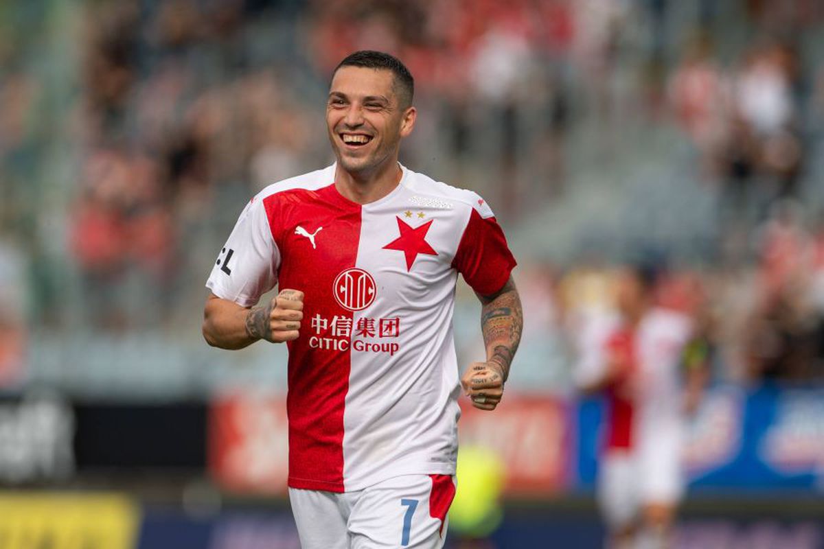 VIDEO+FOTO. Nicolae Stanciu, gol în Europa League pentru Slavia Praga! Execuție frumoasă a românului