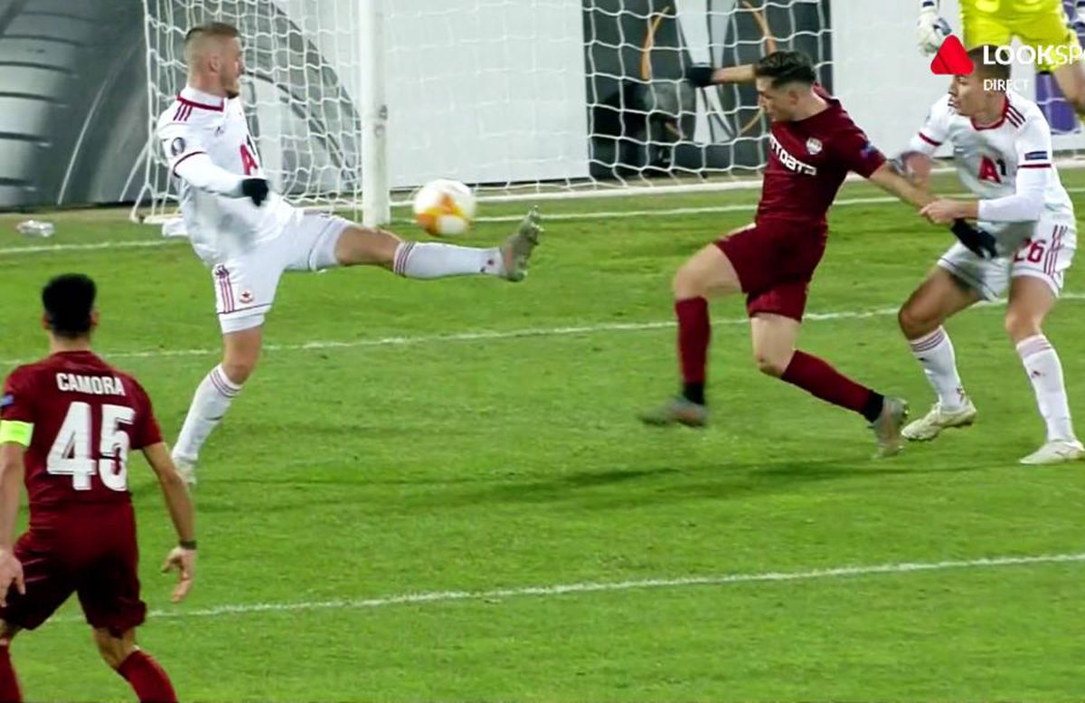 FOTO Alexandru Chipciu, „roșu” pentru o simulare în careul lui ȚSKA Sofia: „Eliminarea a venit prea ușor la nivelul acesta”