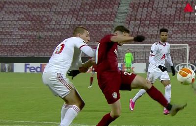 FOTO Alexandru Chipciu, „roșu” pentru o simulare în careul lui ȚSKA Sofia: „Eliminarea a venit prea ușor la nivelul acesta”