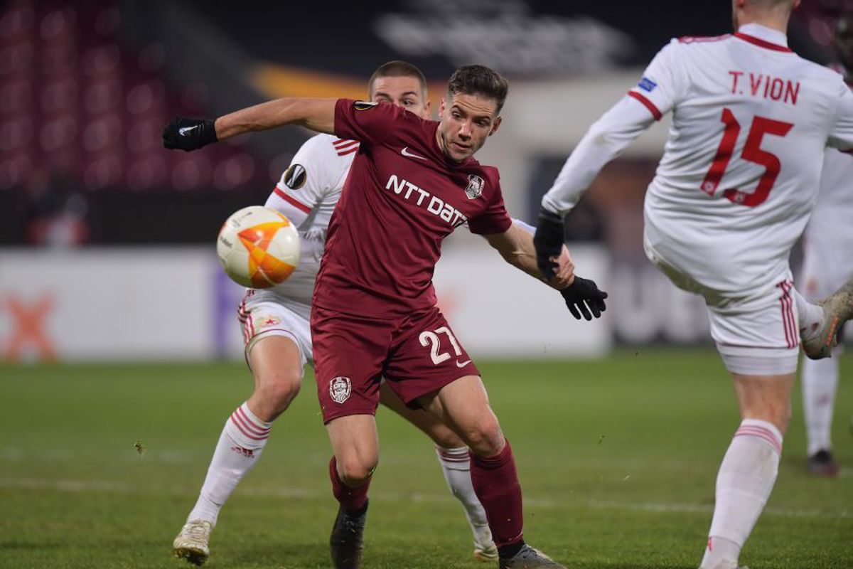 CFR Cluj - Sofia 0-0. Marius Bilașco, mulțumit cu remiza: „Asta era important”