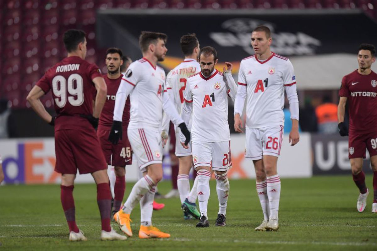 CFR Cluj - ȚSKA Sofia 0-0. Cristi Bălgrădean recunoaște: „Ne-am pierdut încrederea. Toți suntem vinovați!”