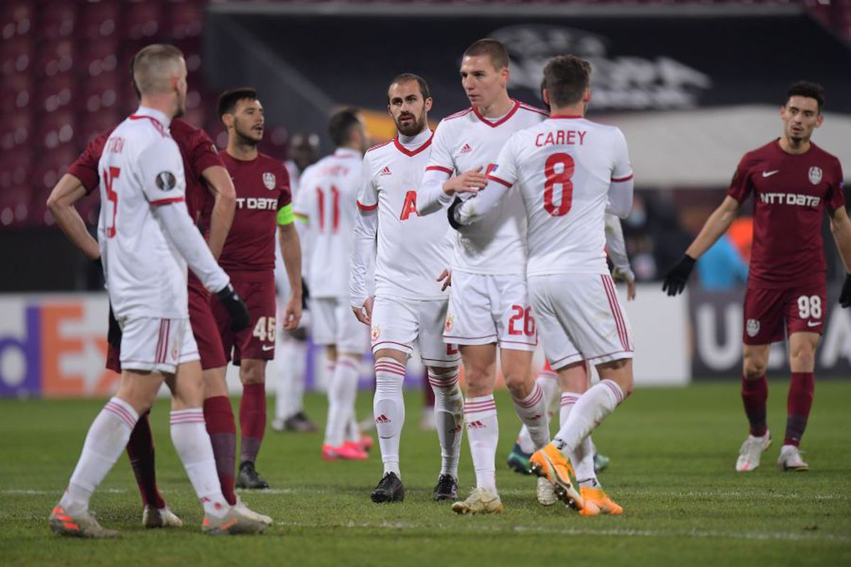 CFR CLUJ - ȚSKA SOFIA 0-0. Note GSP » Cum s-au descurcat jucătorii campioanei în primul meci din era post-Petrescu