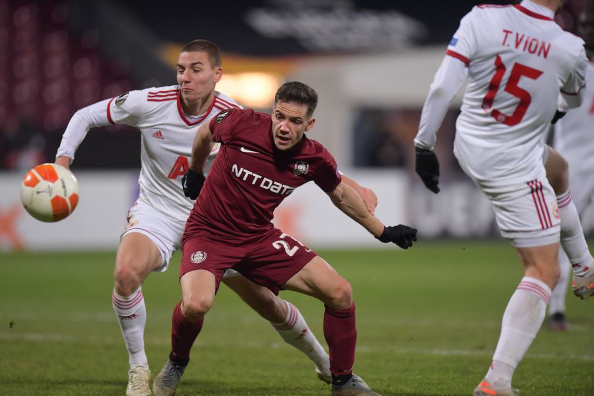 CFR Cluj - Sofia 0-0. Marius Bilașco, mulțumit cu remiza: „Asta era important”