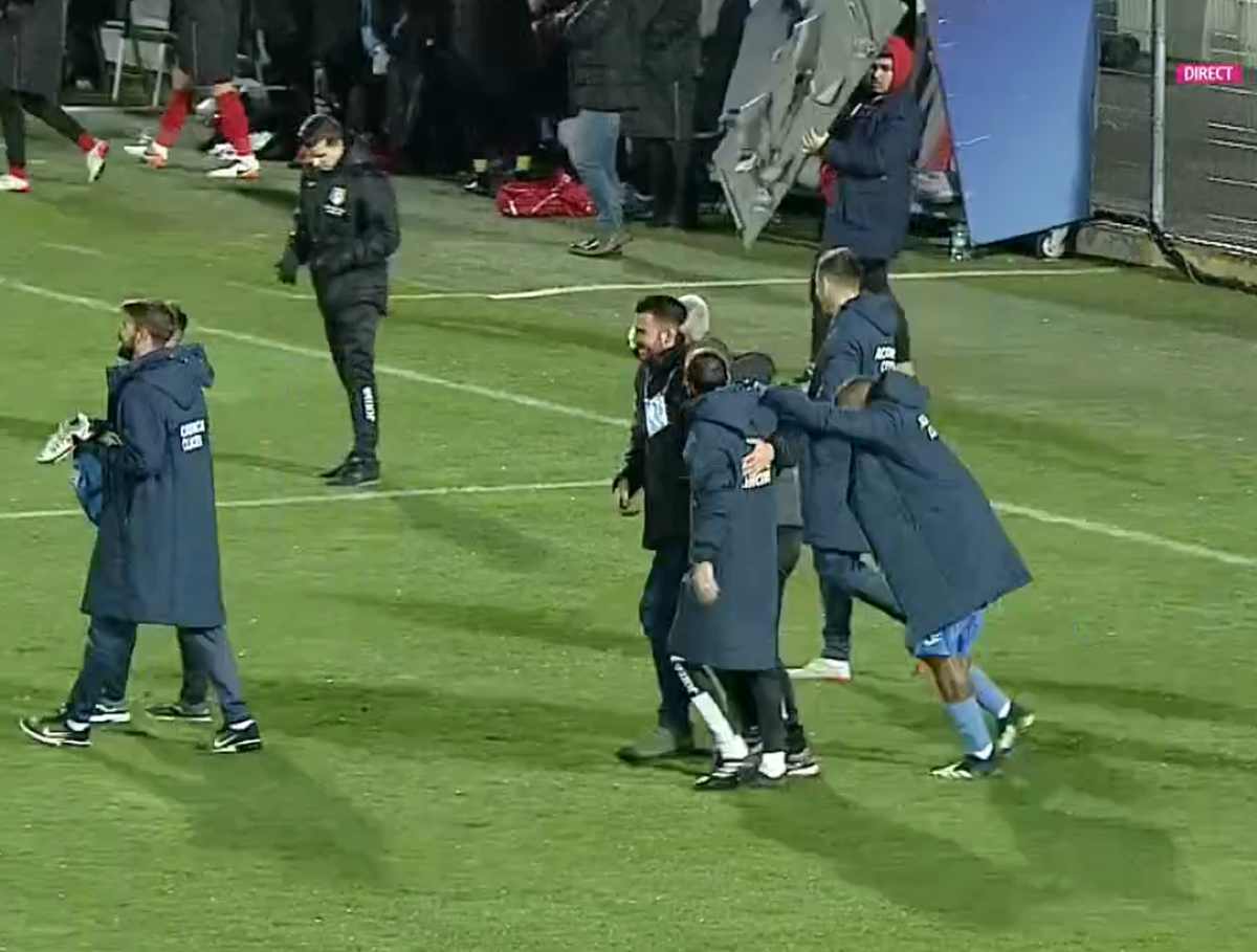 Clinceni - Dinamo 1-0. „Câinii”, în genunchi la final