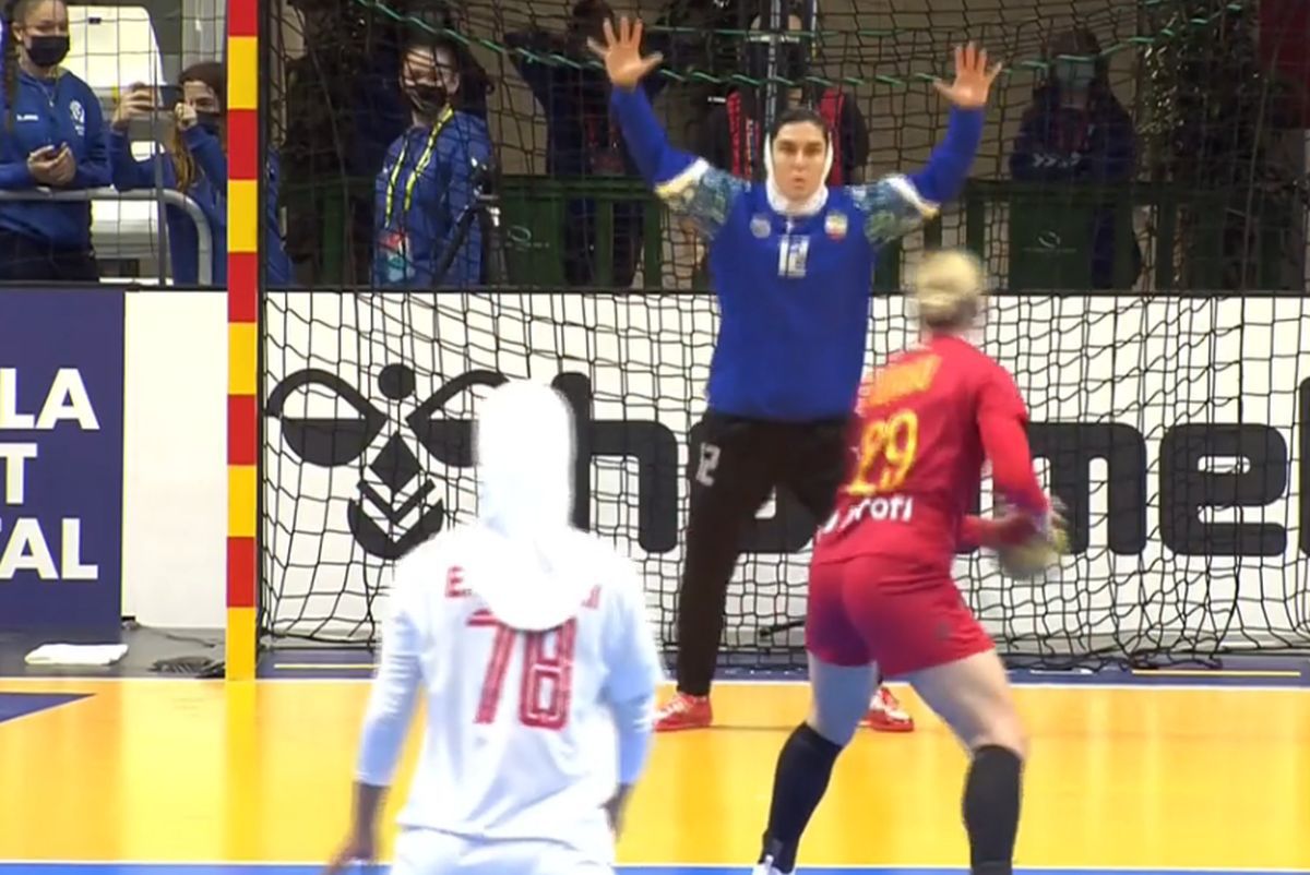 FOTO România - Iran, handbal feminin CM