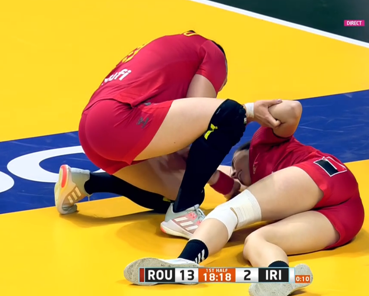 FOTO România - Iran, handbal feminin CM