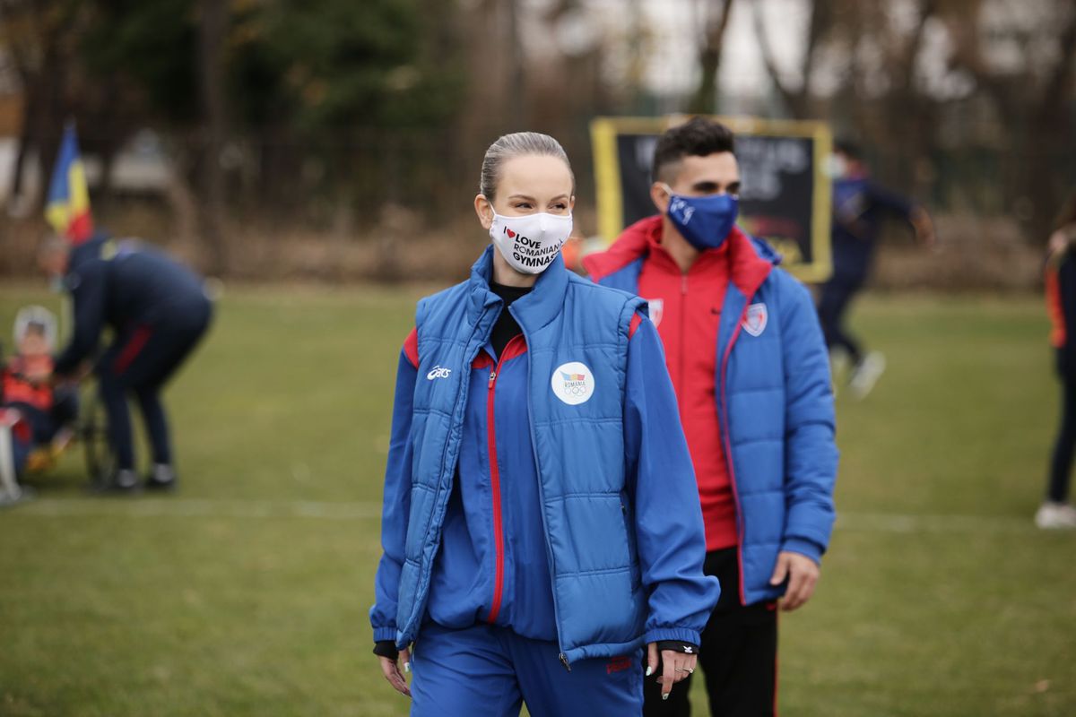 Sandra Izbașa, Marian Drăgulescu și Alina Dumitru au participat la un eveniment dedicat celor mici de „Ziua Internațională a Persoanelor cu Dizabilități”