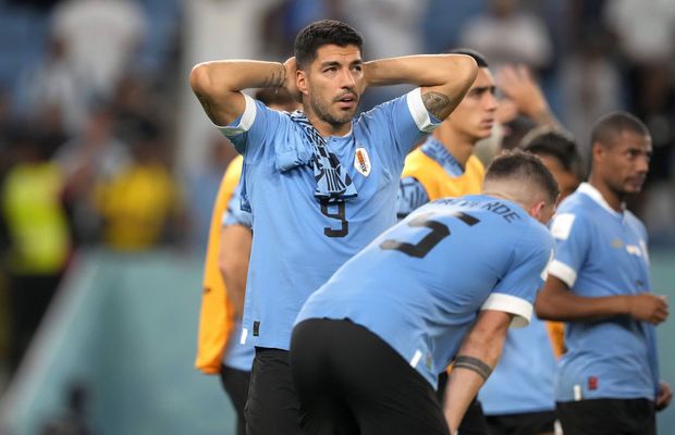 Suarez și-a șters lacrimile și a ieșit la atac, după eliminarea de la Mondial: „Nu suntem respectați”